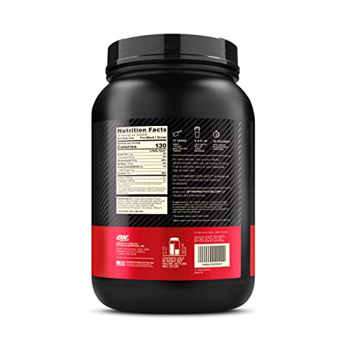 Optimum Nutrition Gold Standard 100% Whey Protein Powder, Banana Cream, 2 Pound Optimum Nutrition uk supplements