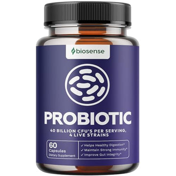 Colon Health Probiotic and Prebiotic Capsules - Gut Health Prebiotics and Probiotics Bio Sense uk supplements