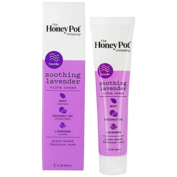The Honey Pot Company - Vulva Cream Soothing Lavender - at Home or On The Go Medicated Cream The Honey Pot Company uk supplements