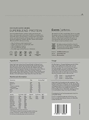 Form Superblend Protein - Vegan Protein Powder with Superfoods, Vitamins and Minerals Form uk supplements