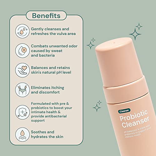 Ease - Probiotic Cleanser, Intimate Foaming Feminine Wash, Gentle Feminine Care Formula Ease uk supplements
