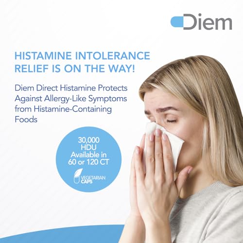 Omne Diem Histamine Digest DAO 30,000 HDU - 120 Caps - Histamine Neutralizing Omne Diem uk supplements