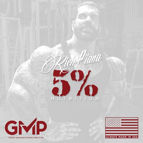 5% Nutrition Rich Piana Kill It Pre Workout Powder w/Creatine, Jitter-Free Caffeine 5% Nutrition uk supplements
