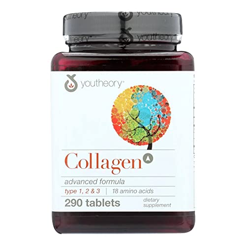 YOUTHEORY Collagen - Advanced Formula 290 Tablets YouTheory uk supplements