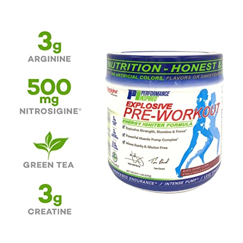 PERFORMANCE INSPIRED Nutrition Pre-Workout Powder - Contains Citrulline - Nitrosigine PERFORMANCE INSPIRED uk supplements
