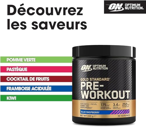 Optimum Nutrition Gold Standard Pre Workout Powder, Energy Drink with Creatine Optimum Nutrition uk supplements