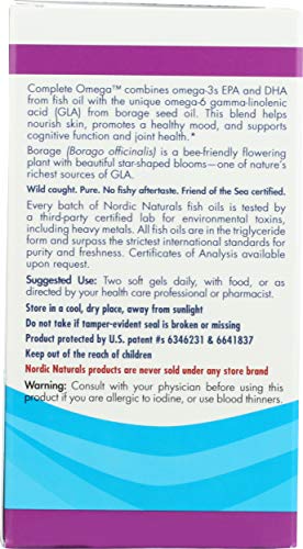 Omega Complete Lemon Nordic Naturals uk supplements