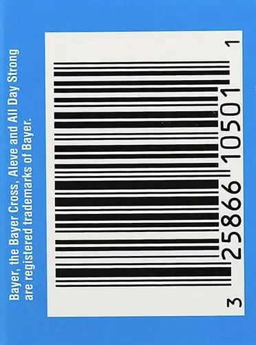 Aleve Tablets with Naproxen Sodium, 220mg (NSAID) Pain Reliever/Fever Reducer, 24 Count, Blue Aleve uk supplements