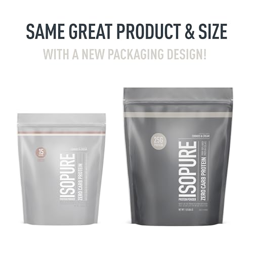 Isopure Protein Powder, Zero Carb Whey Isolate, Gluten Free, Lactose Free, 25g Protein Isopure uk supplements