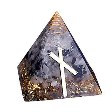 Chrikidor,Rune Pyramid，Orgone Pyramid Crystal Energy Generator Orgonite Balancing Chrikidor uk supplements