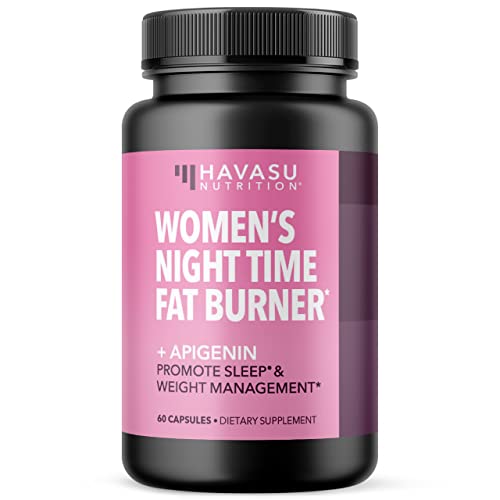 Night Time Fat Burner for Women | Weight Loss and Sleep Support Blend With Apigenin HAVASU NUTRITION uk supplements