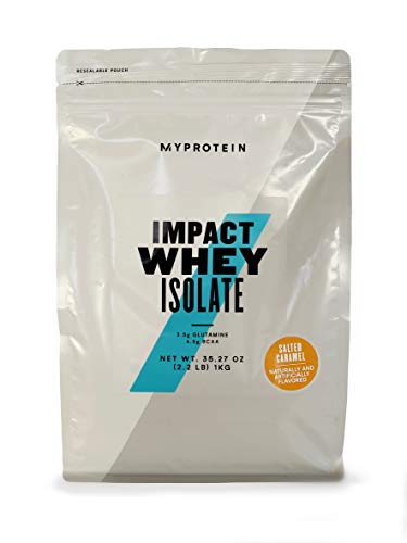 Myprotein Impact Whey Isolate Protein Powder (Caramel, 2.2 Pound (Pack of 1)) Myprotein uk supplements