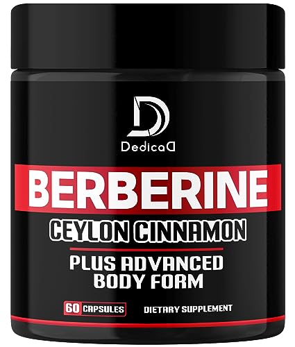 DEDICAD 13in1 Berberine Supplement - 4500mg for Weight Management, Heart & Immune DEDICAD uk supplements