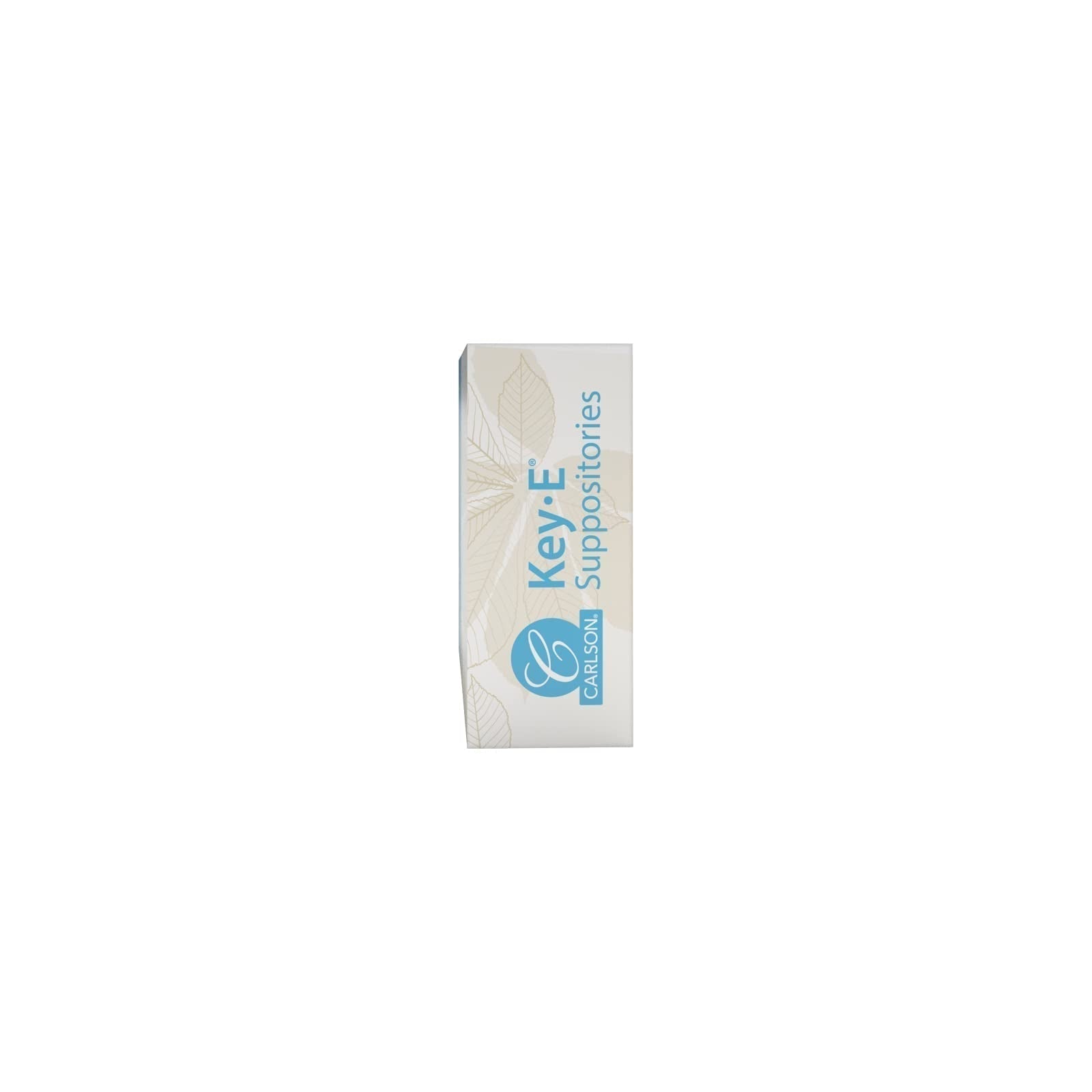 Carlson Labs Key-E Suppositories Vitamin E Soothing Inserts (2 Packages of 24 Inserts, 48Count) Carlson uk supplements