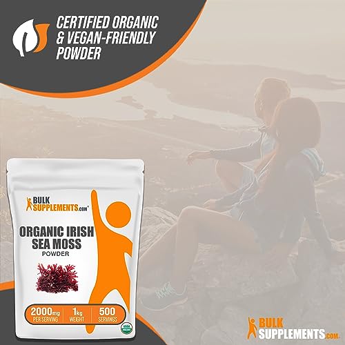 BULKSUPPLEMENTS.COM Organic Irish Sea Moss Powder - Sea Moss Supplement BULKSUPPLEMENTS.COM uk supplements