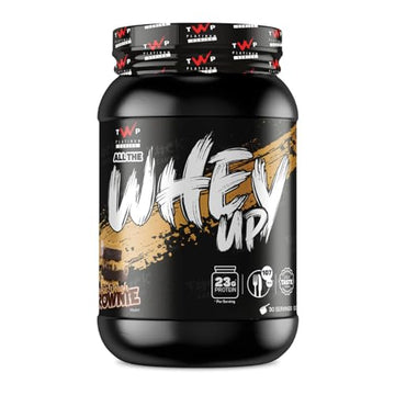 TWP Nutrition Platinum Series All The Whey Up Protein Powder Shake, 23g Whey Protein, Low Fat TWP uk supplements