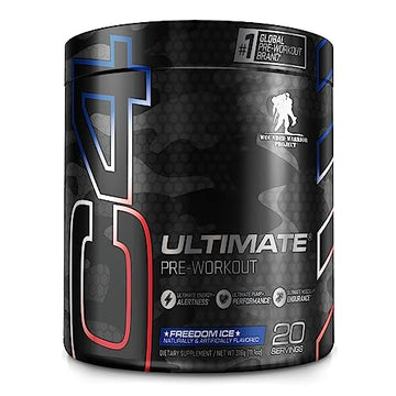 C4 Ultimate x Wounded Warrior Project Pre Workout Powder Freedom Ice - Sugar Free Cellucor uk supplements