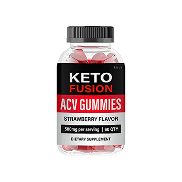 kivus Keto Fusion Gummies - Keto Fusion ACV Gummies (Single, 60 Gummies) kivus uk supplements