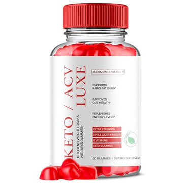 Keto Luxe - Keto Luxe Gummies - Keto Luxe ACV Gummies (1 Pack), 60 count Ark Labs uk supplements