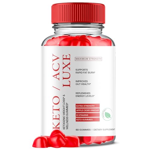 Keto Luxe - Keto Luxe Gummies - Keto Luxe ACV Gummies (1 Pack), 60 count Ark Labs uk supplements