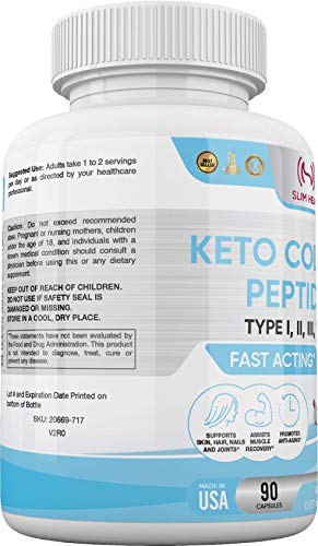 Slim Heat Multi Collagen Complex - Type I, II, III, V, X - Healthy Hair, Nails and Joints Slim Heat uk supplements