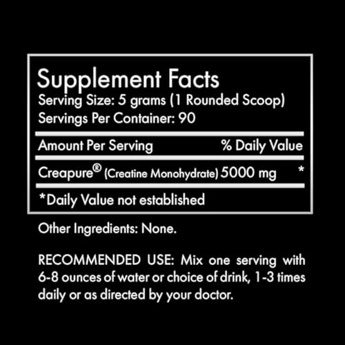 Clean Creatine - 100% Creapure® Creatine Monohydrate Powder for Muscle Growth CLEAN uk supplements