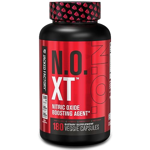 Jacked Factory N.O. XT Nitric Oxide Supplement with Nitrosigine L Arginine, L Citrulline Jacked Factory uk supplements