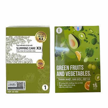 Slimming Care Newest Version X3 Type 1 Diet for Everyone (30pills/Box) + Free Vegetable Heath Secret uk supplements