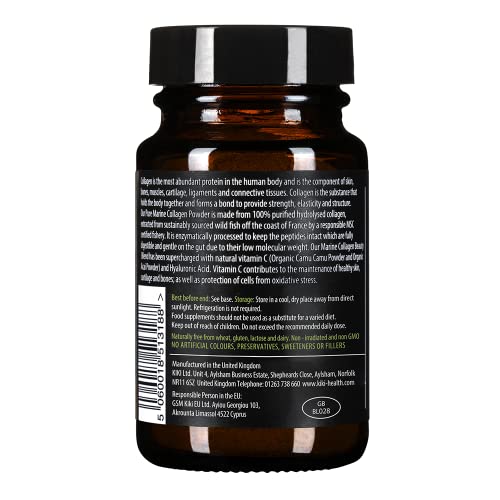 KIKI Health Pure Marine Collagen Powder - Hydrolysed Collagen Supplements KIKI HEALTH uk supplements