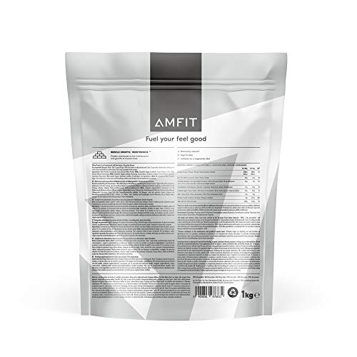 Amazon Brand - Amfit Nutrition Whey Protein Powder, Chocolate Flavour, 33 Servings, 1 kg Amfit Nutrition uk supplements