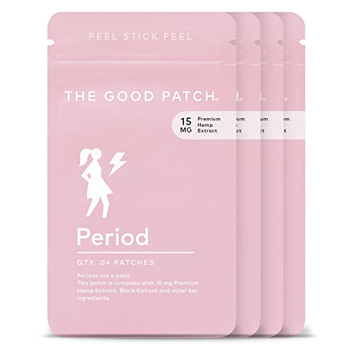 The Good Patch Menstrual and Period Support - Sustained Release Plant Powered Period Patch The Good Patch uk supplements