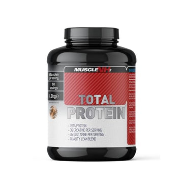 Muscle Nh2 Total Protein, Whey Protein Powder with Creatine Monohydrate and Glutamine Muscle Growth MuscleNh2 uk supplements