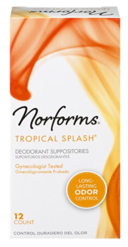Norforms Suppositories Tropical Splash 12 Count (Pack of 3) Norforms uk supplements
