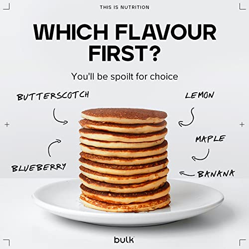 Bulk High Protein Pancake Mix, Butterscotch, 500 g Bulk uk supplements