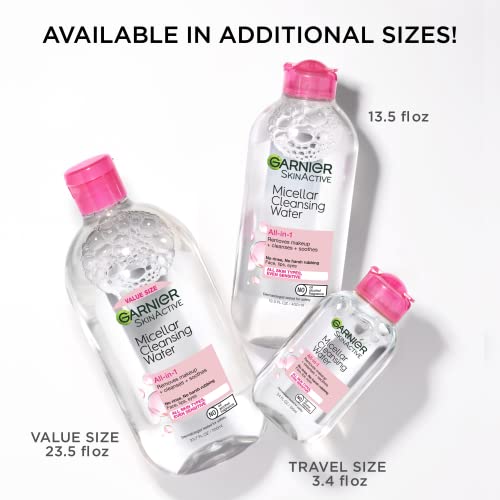 Garnier SkinActive Micellar Water for All Skin Types, Facial Cleanser & Makeup Remover Garnier uk supplements
