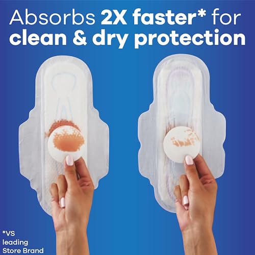 Always Ultra Thin, Feminine Pads For Women, Size 1 Regular Absorbency, With Wings, Unscented, 46 Count Always uk supplements