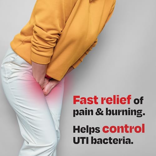 Cystex Dual-Action UTI Pain Relief & Prevention Tablets - 2-in-1 Formula Relieves Burning, Urgency, & Discomfort While Slowing Bacterial Growth - Non-Staining, Fast-Acting - 48-Count Cystex uk supplements