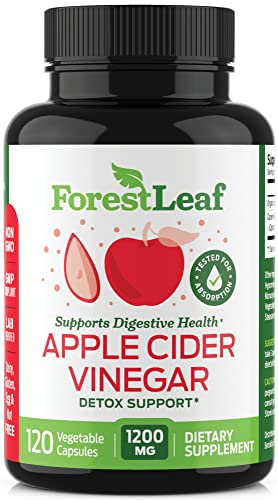 ForestLeaf - Apple Cider Vinegar Capsules with Cayenne Pepper Powder 1200mg ForestLeaf uk supplements