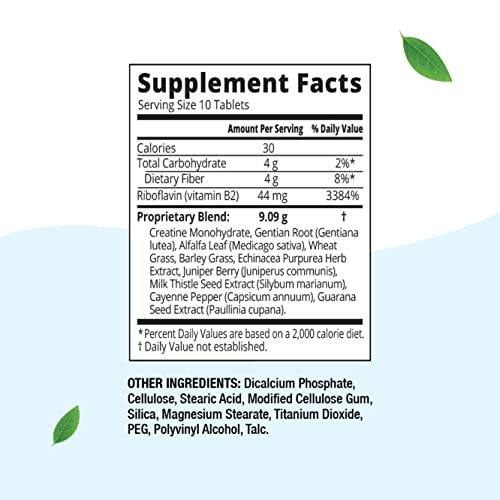 Herbal Clean - QTabs Same-Day Detox, Portable and Discreet, 10 Tablets Herbal Clean uk supplements