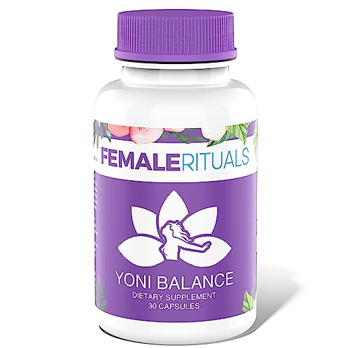 FEMALE RITUALS Yoni Balance Vaginal Tightening Pills 30 Pack - Vaginal Rejuvenation & Vagina Moisturizer FEMALE RITUALS uk supplements