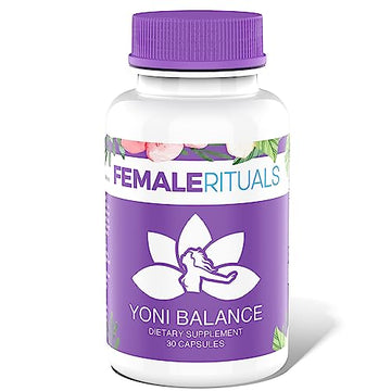 FEMALE RITUALS Yoni Balance Vaginal Tightening Pills 30 Pack - Vaginal Rejuvenation & Vagina Moisturizer FEMALE RITUALS uk supplements