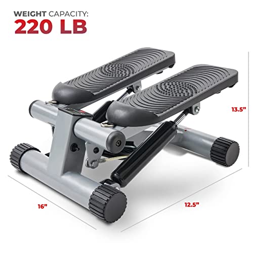 Sunny Health & Fitness Mini Stepper for Exercise Low-Impact Stair Step Cardio Equipment Sunny Health & Fitness uk supplements