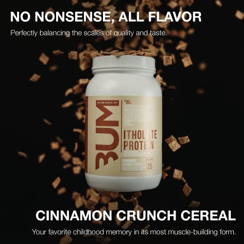 RAW Whey Isolate Protein Powder, Cinnamon Crunch (CBUM Itholate Protein) - 100% Grass RAW uk supplements