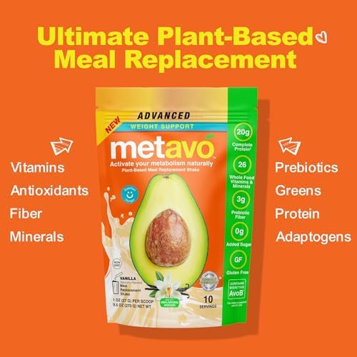 Metavo Advanced Weight Support Meal Replacement Vanilla Metavo uk supplements