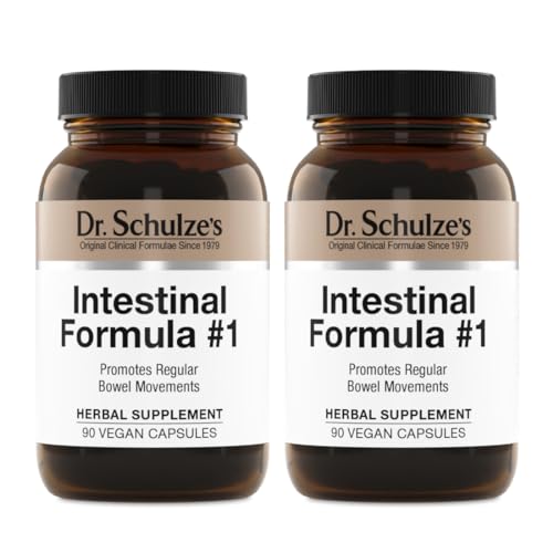 Dr. Schulze's Intestinal Formula #1 Colon Bowel Cleanse, 90 caps, 2 Count Dr. Schulze's uk supplements