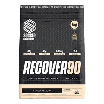 Soccer Supplement - Recover90® Complete Recovery Shake - 31grams of Protein Isolate SOCCER SUPPLEMENT uk supplements