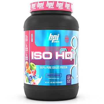 BPI Sports ISO HD – 100% Whey Protein Isolate Powder – Muscle Growth, Recovery BPI Sports uk supplements