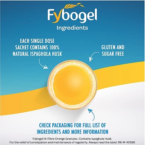 Fybogel Orange - 30 Sachets x 2 Packs Fybogel uk supplements