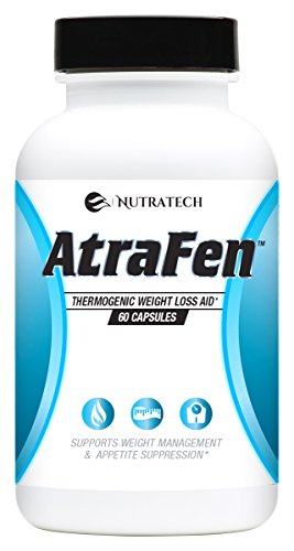Atrafen Nutratech Powerful Fat Burner and Appetite Suppressant Diet Pill System Atrafen uk supplements