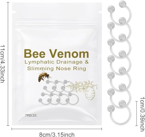 Tarcegta Bee Venom Lymphatic Drainage and Slimming Nose Ring, Bee Venom Lymphatic Drainage tarcegta uk supplements